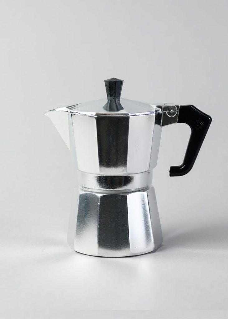 Pezzetti ItalExpress Coffee Maker 6 Cups Aluminium IPANEMA